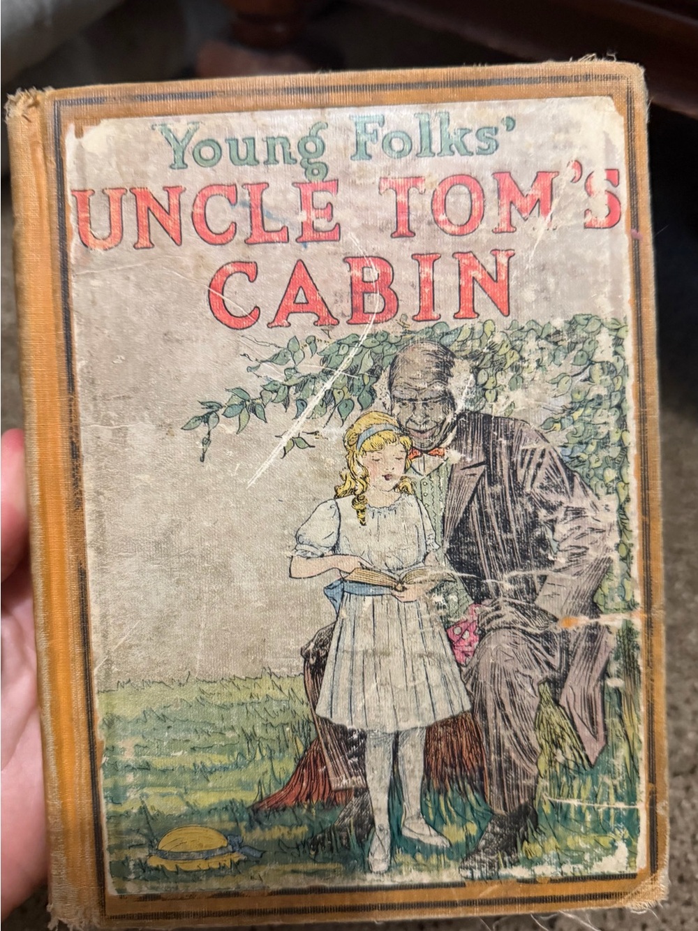 Classic Kids' 1932 vintage book - My uncle Toms cabin